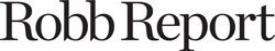 <p>Logo for the Robb Report</p>
